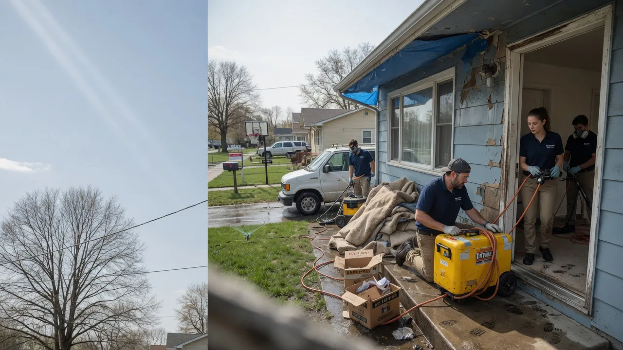Basement Flood Cleanup in Beulah, ND near me